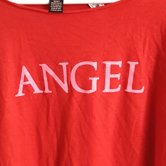 2/$25❤️ NWT Victoria's Secret Angel Red Pajama Top - Picture 3 of 5